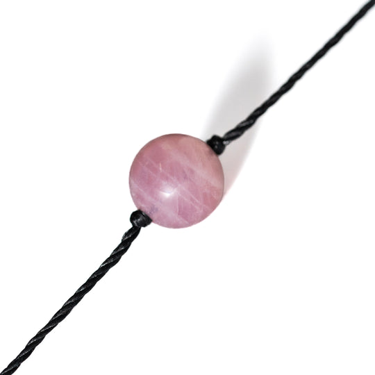 BUMI Rose Quartz Anklet