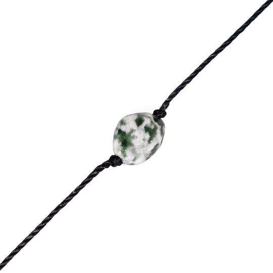[NEW!] Green Spot Jasper Bracelet