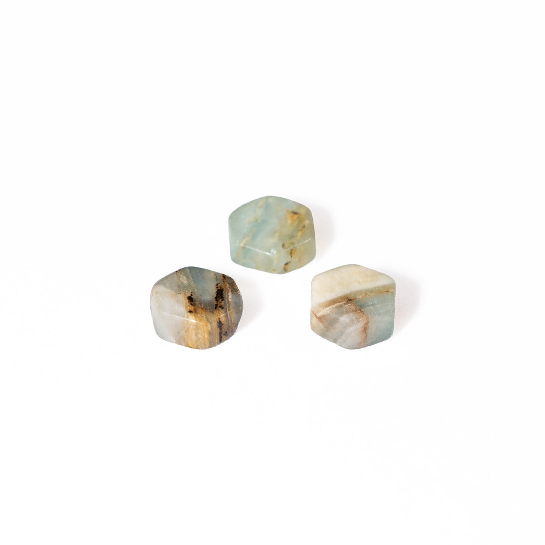 [NEW!] Lemurian Aquatine Calcite Bracelet