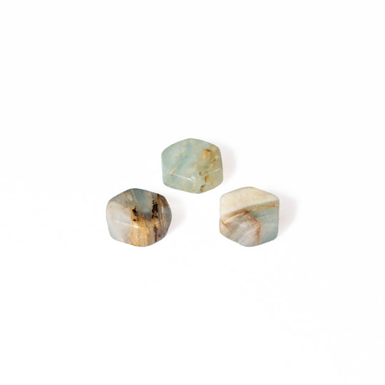 [NEW!] Lemurian Aquatine Calcite Bracelet