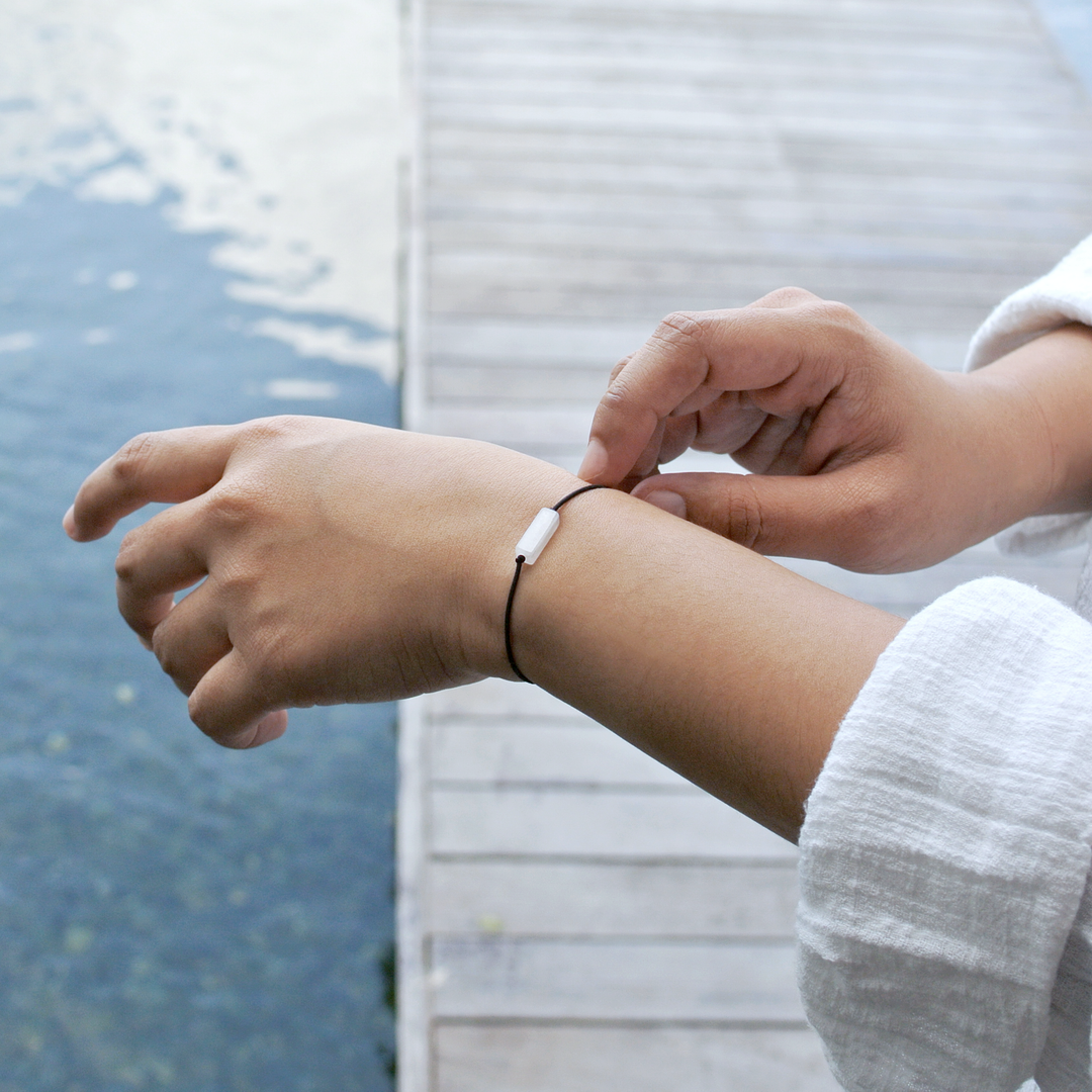 BUMI White Jade Bracelet