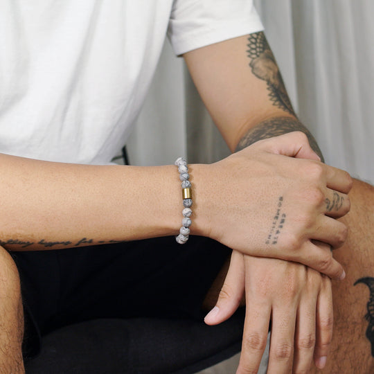 MANTRA Bracelet: Netstone (Large Stone)