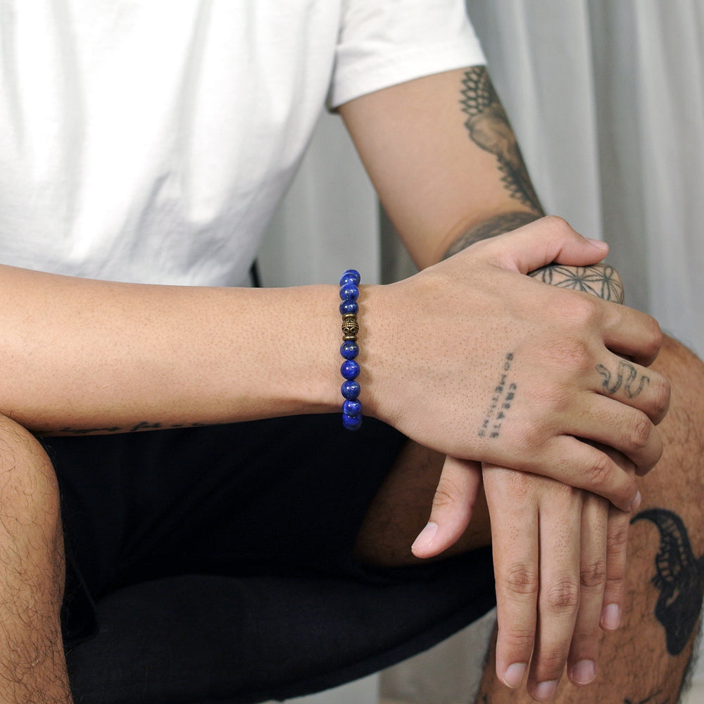 MANTRA Bracelet: Lapis Lazuli