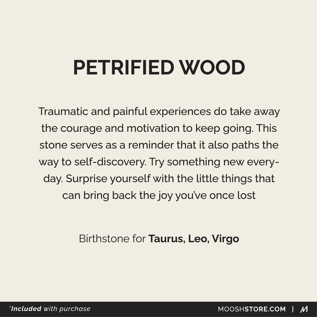 BUMI Petrified Wood Necklace