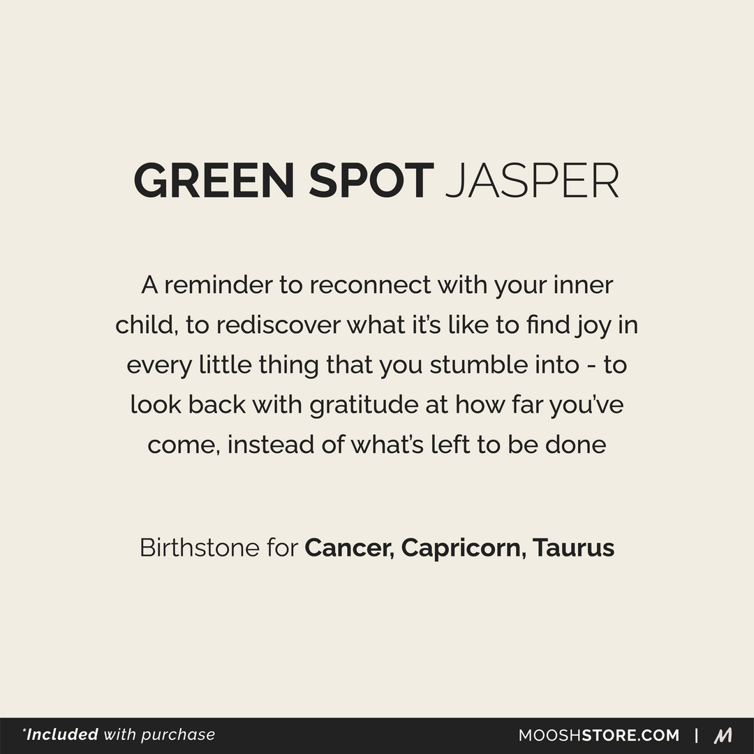 [NEW!] Green Spot Jasper Bracelet