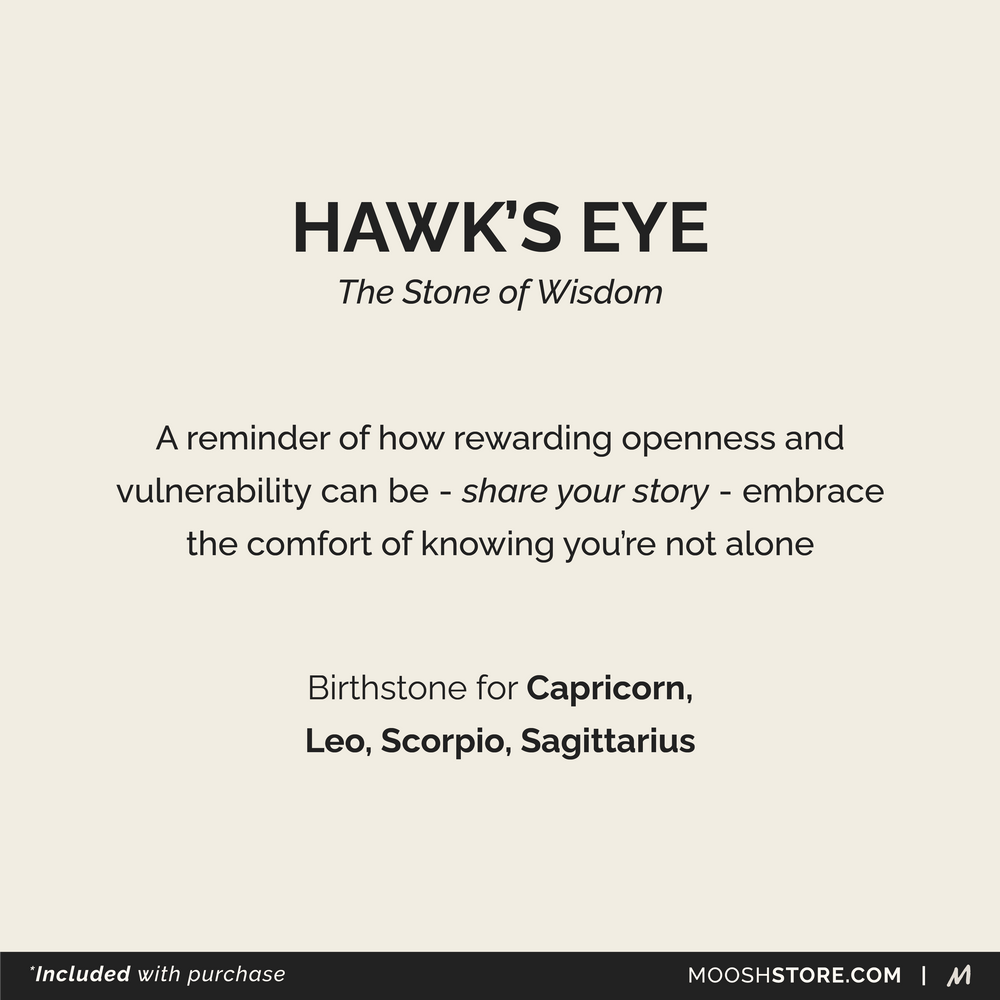 MANTRA Bracelet: Hawk's & Eagle's Eye