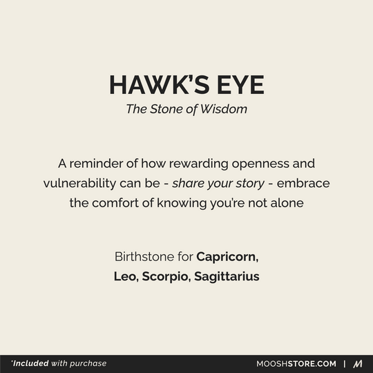 MANTRA Bracelet: Hawk's Eye