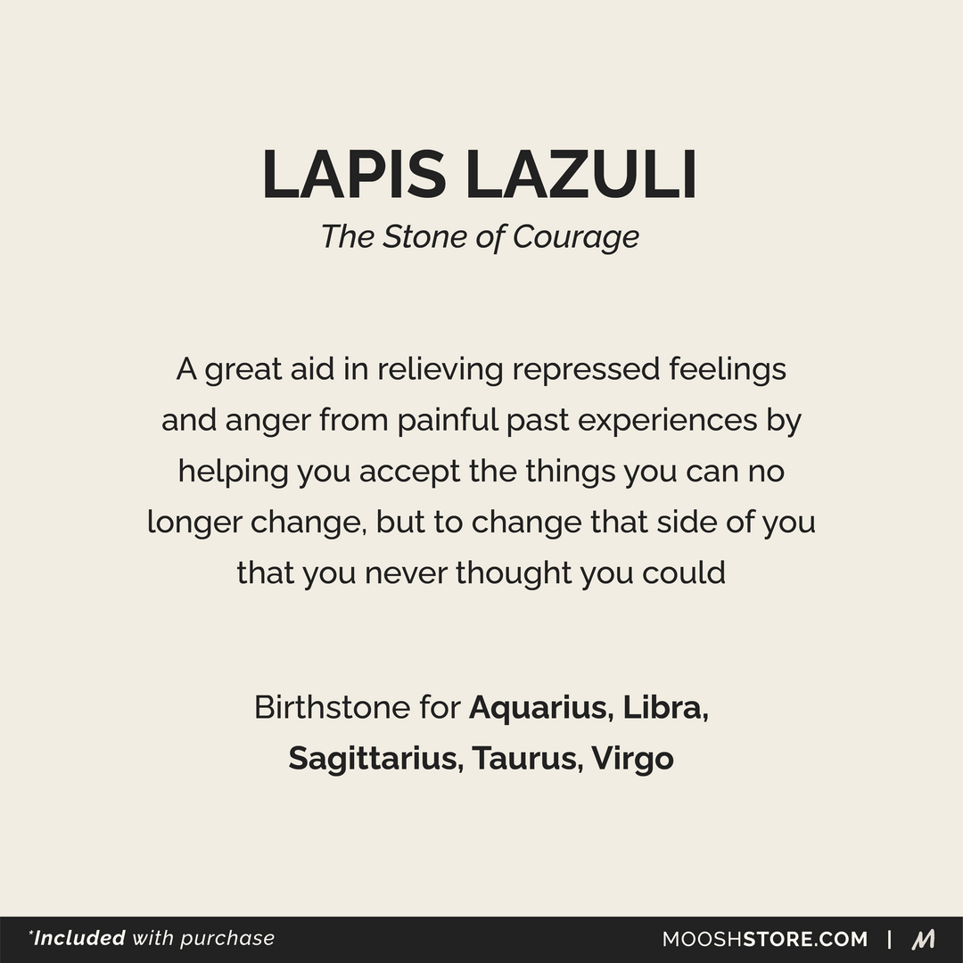 MANTRA Bracelet: Lapis Lazuli