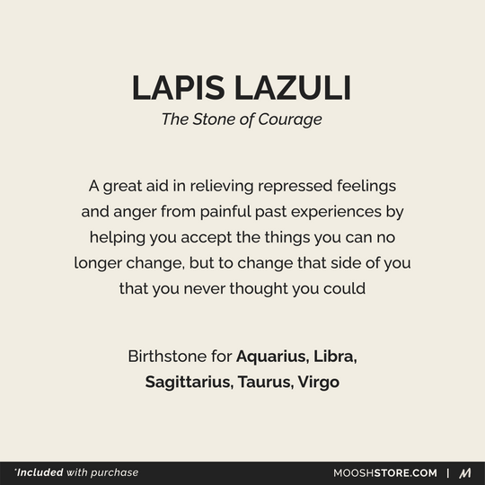 MANTRA Bracelet: Lapis Lazuli