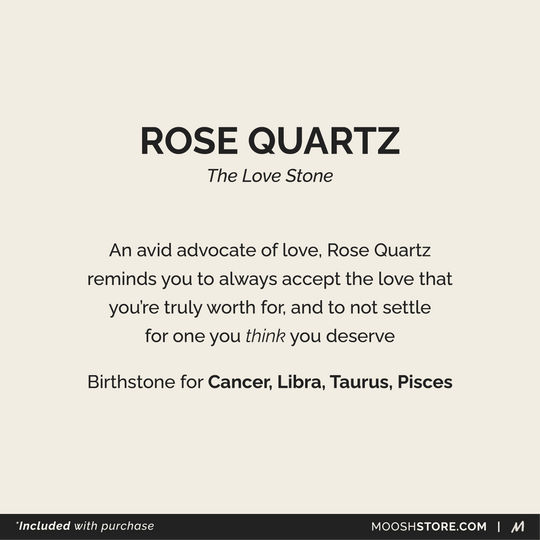 BUMI Rose Quartz Bracelet