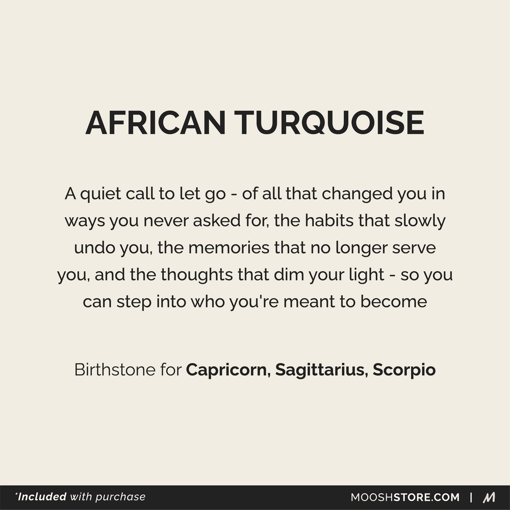 BUMI African Turquoise Necklace