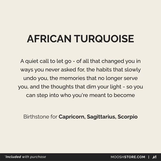 BUMI African Turquoise Necklace