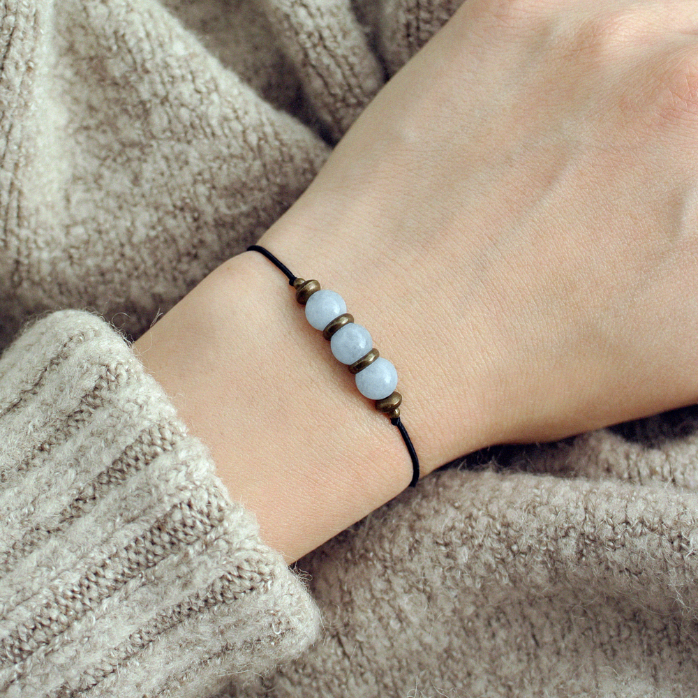 BUMI III Bracelet: Aquamarine