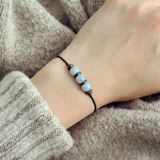 BUMI III Bracelet: Aquamarine