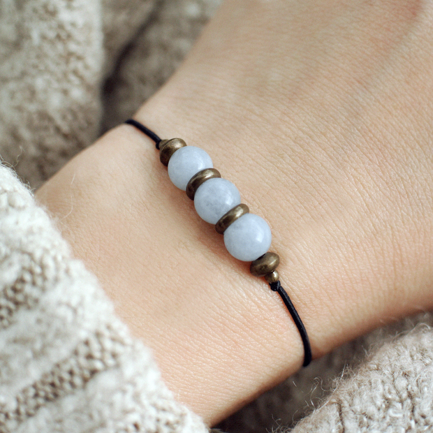 BUMI III Bracelet: Aquamarine