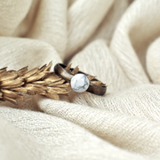 Howlite Birthstone Ring