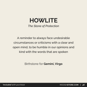 BUMI Howlite Bracelet