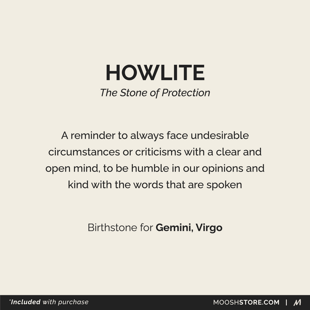 BUMI Howlite Bracelet