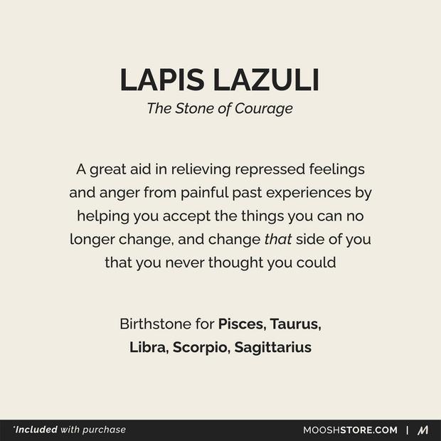 MANTRA Bracelet: Lapis Lazuli