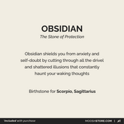 BUMI Obsidian Bracelet