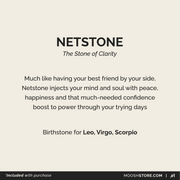 HAMSA Bracelet: Lava & Netstone