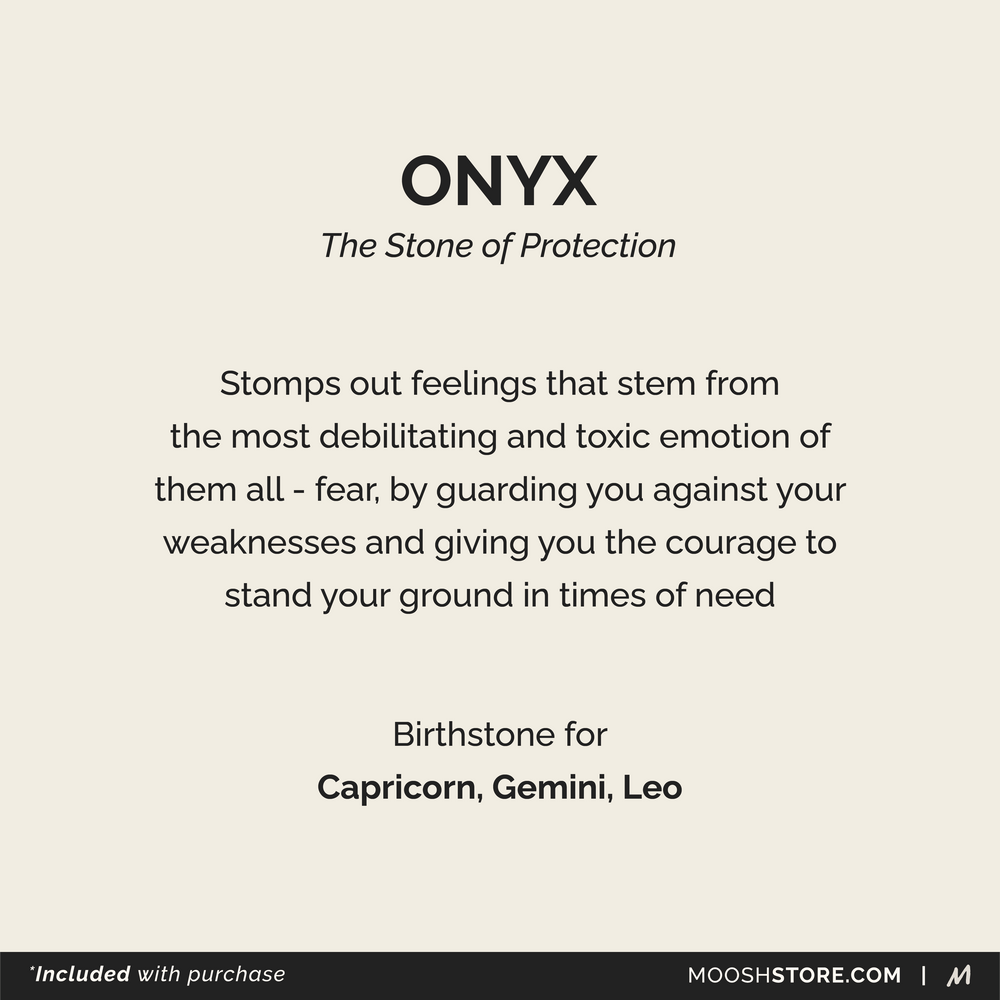 [NEW!] BUMI Onyx Bracelet