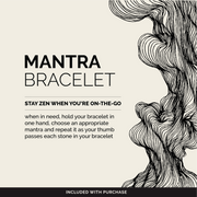 MANTRA Bracelet: Lava & Netstone (Large Stone)